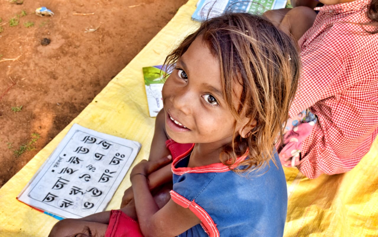 Child learning at FEED center